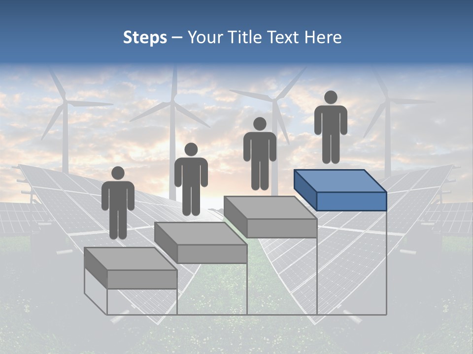 Wind Sun Turbine PowerPoint Template