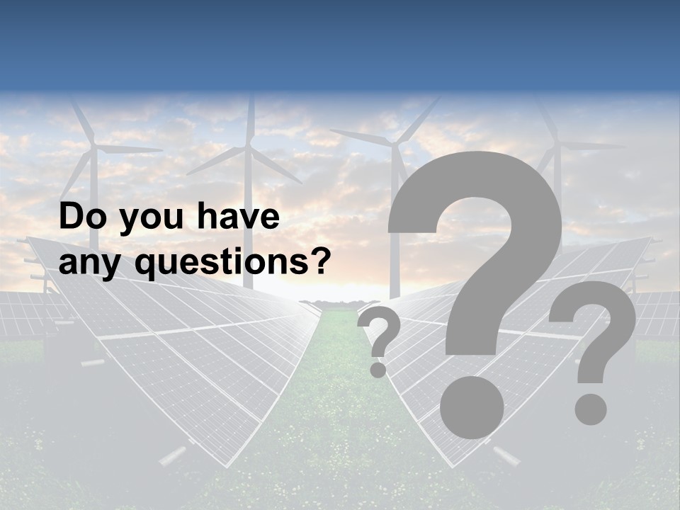 Wind Sun Turbine PowerPoint Template