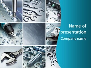 Tin Rivet Work PowerPoint Template