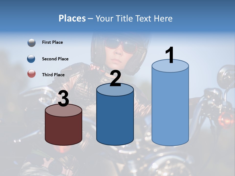 Adventure Asphalt Rider PowerPoint Template
