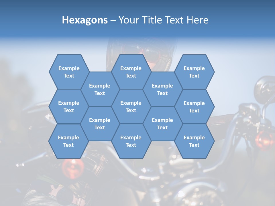 Adventure Asphalt Rider PowerPoint Template