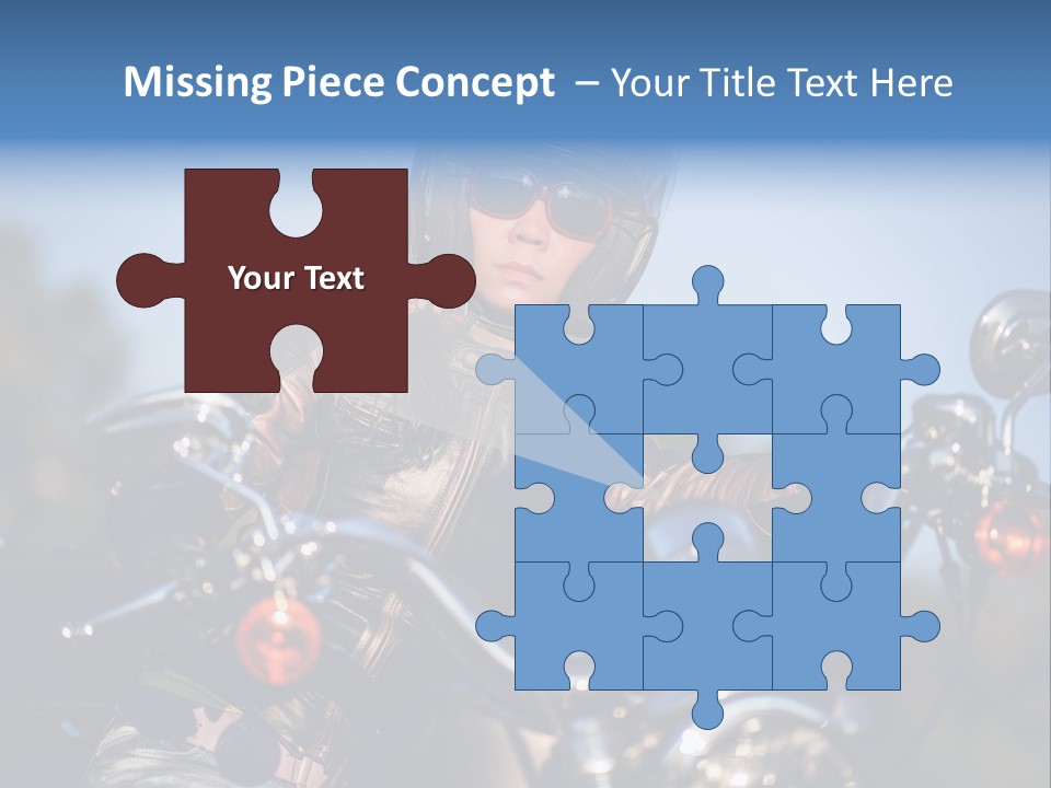 Adventure Asphalt Rider PowerPoint Template