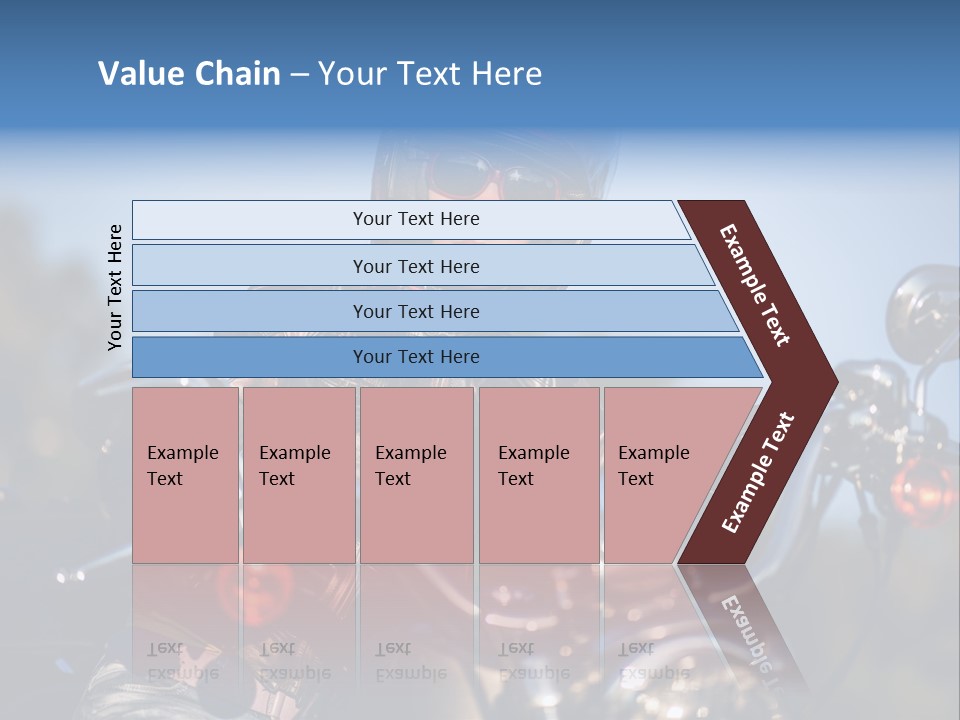 Adventure Asphalt Rider PowerPoint Template