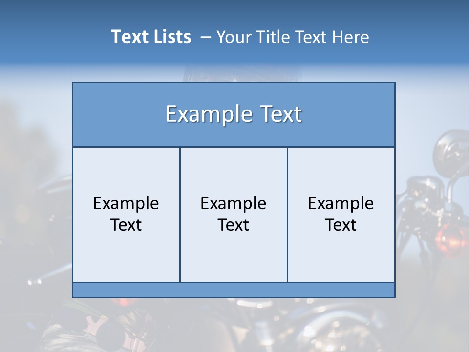 Adventure Asphalt Rider PowerPoint Template