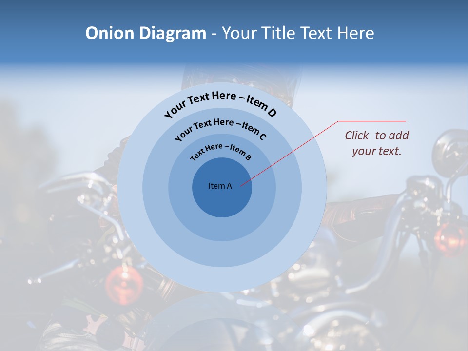 Adventure Asphalt Rider PowerPoint Template