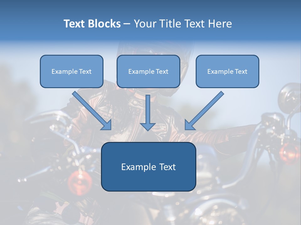 Adventure Asphalt Rider PowerPoint Template