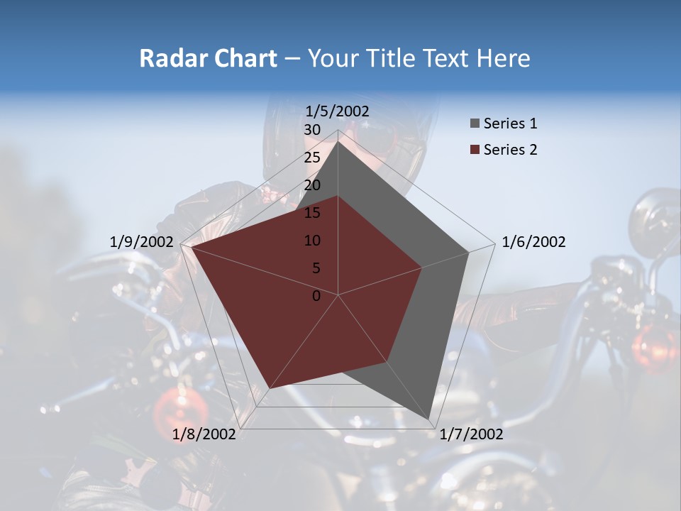 Adventure Asphalt Rider PowerPoint Template