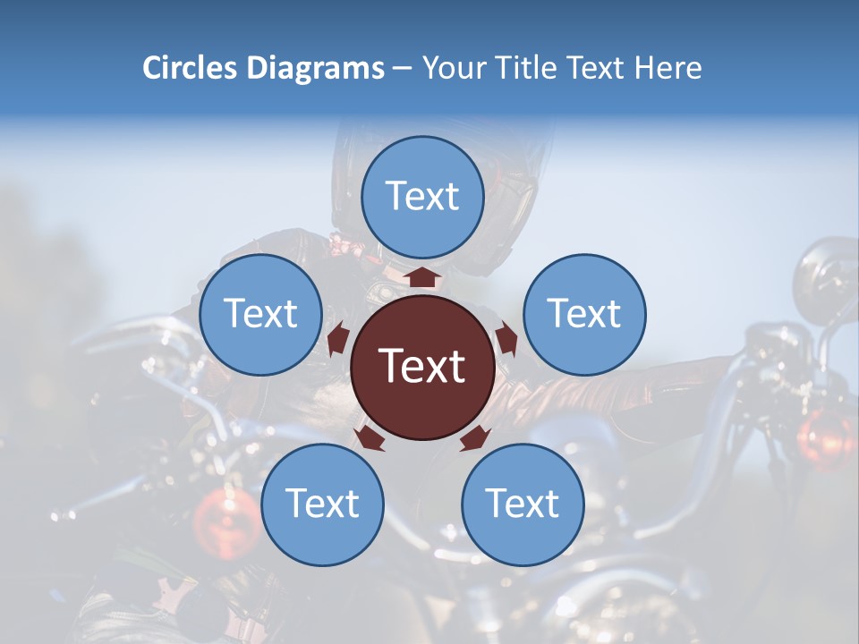 Adventure Asphalt Rider PowerPoint Template