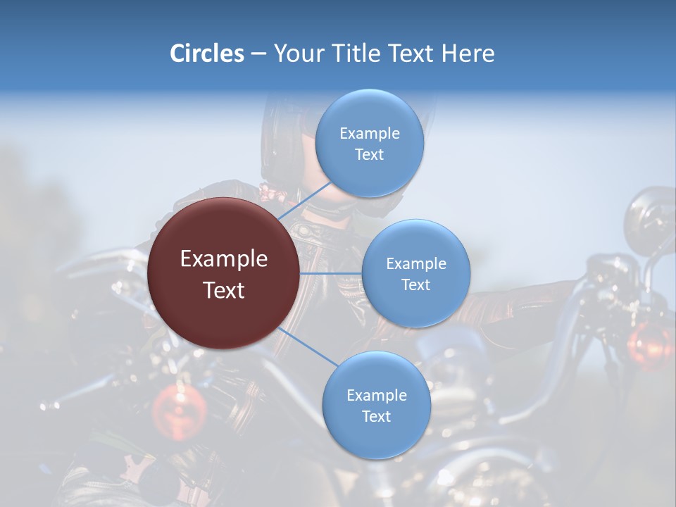 Adventure Asphalt Rider PowerPoint Template