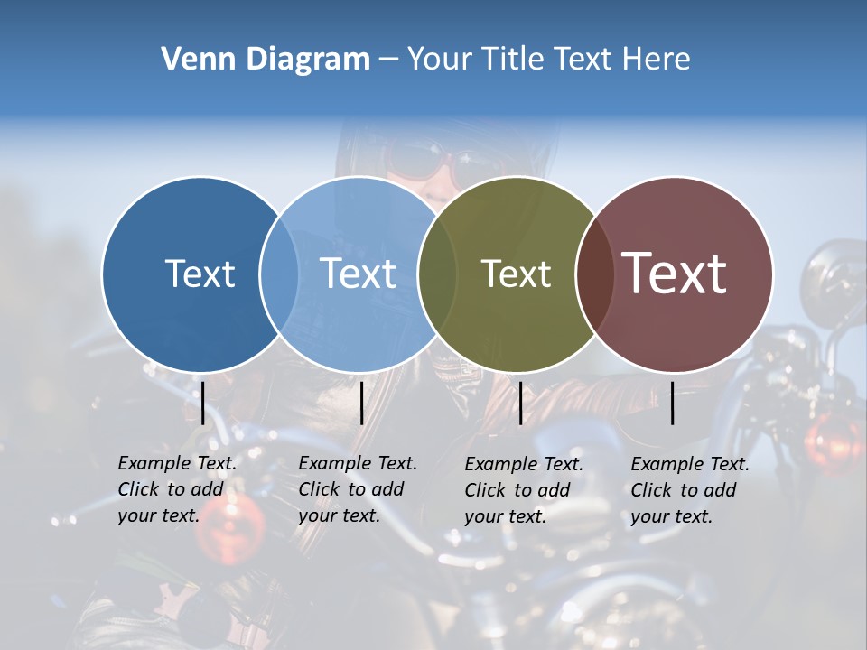 Adventure Asphalt Rider PowerPoint Template