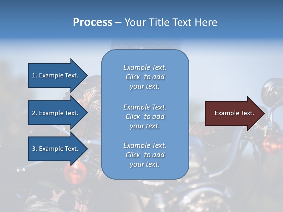 Adventure Asphalt Rider PowerPoint Template
