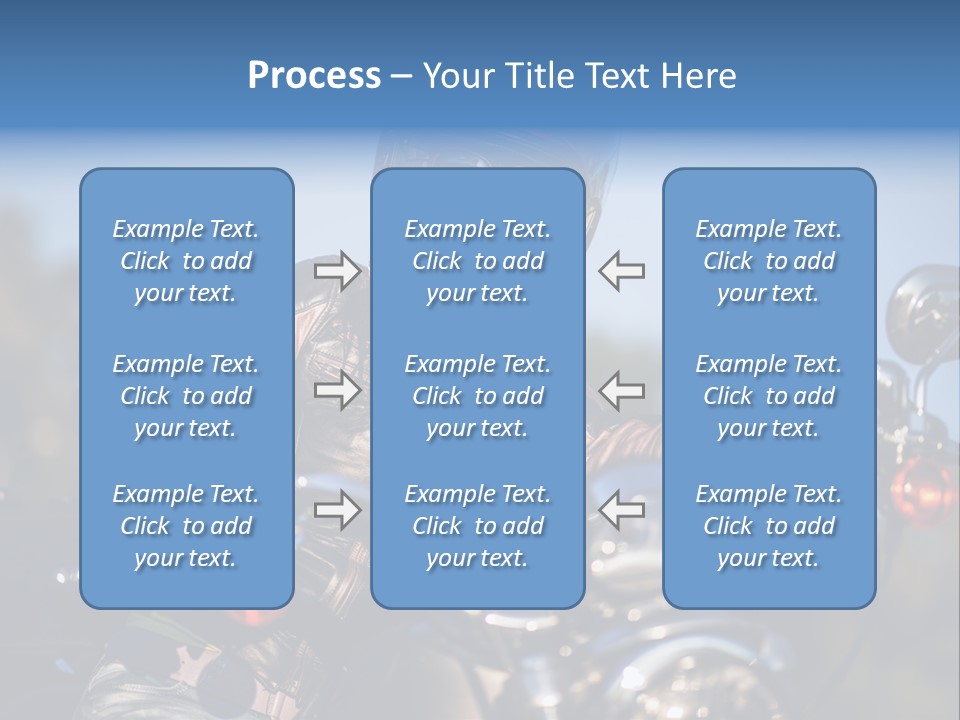 Adventure Asphalt Rider PowerPoint Template