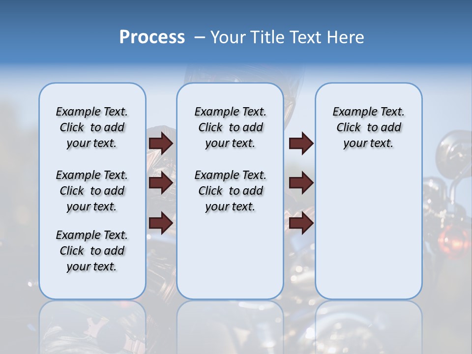 Adventure Asphalt Rider PowerPoint Template