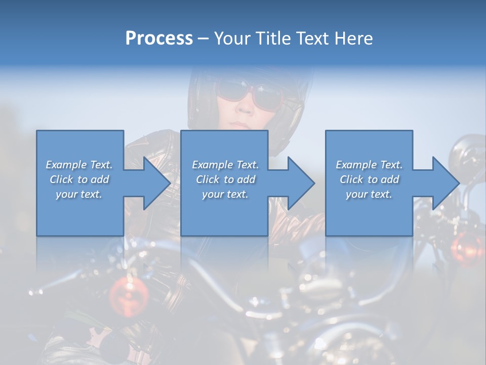 Adventure Asphalt Rider PowerPoint Template