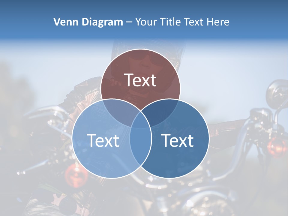 Adventure Asphalt Rider PowerPoint Template