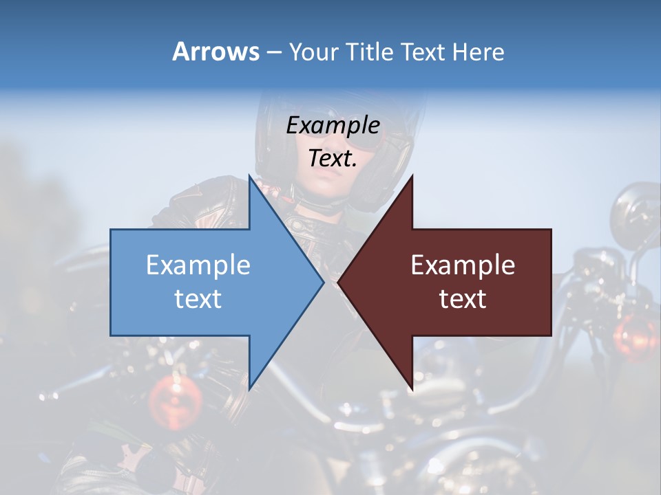 Adventure Asphalt Rider PowerPoint Template