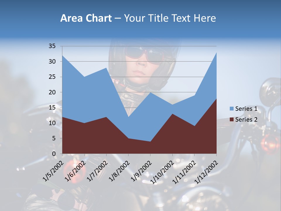 Adventure Asphalt Rider PowerPoint Template