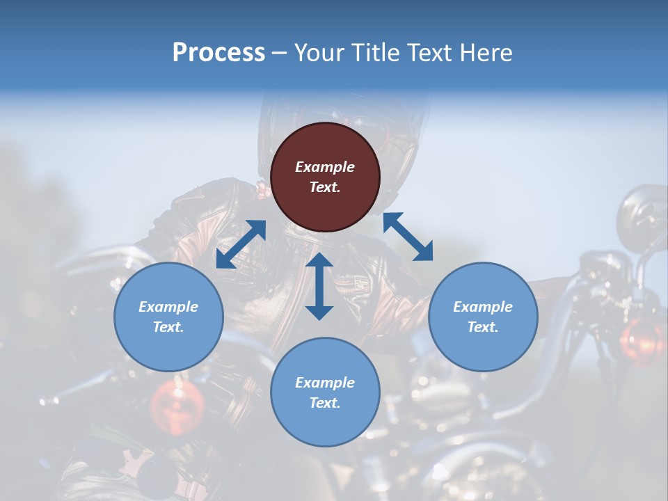 Adventure Asphalt Rider PowerPoint Template