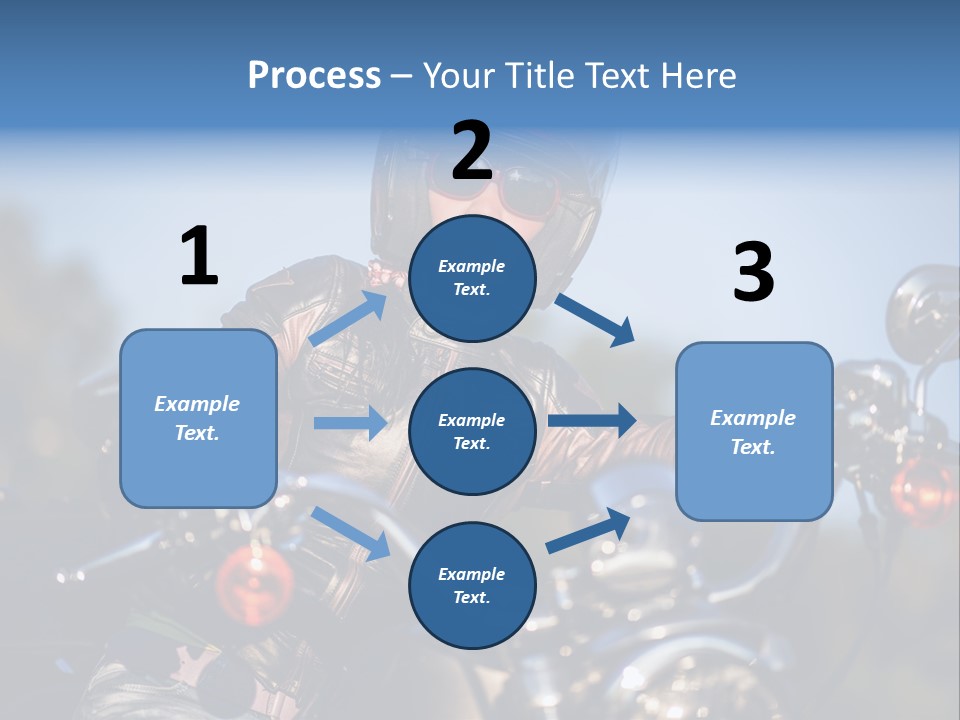 Adventure Asphalt Rider PowerPoint Template