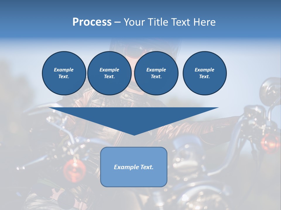 Adventure Asphalt Rider PowerPoint Template