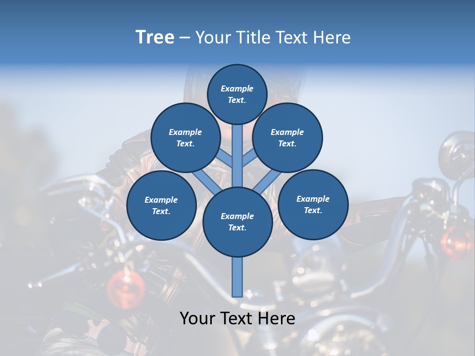Adventure Asphalt Rider PowerPoint Template