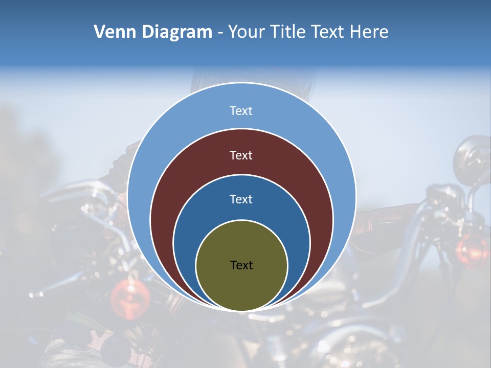 Adventure Asphalt Rider PowerPoint Template