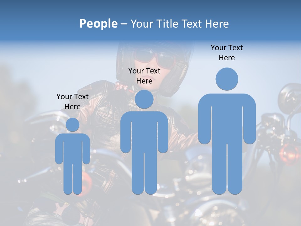 Adventure Asphalt Rider PowerPoint Template