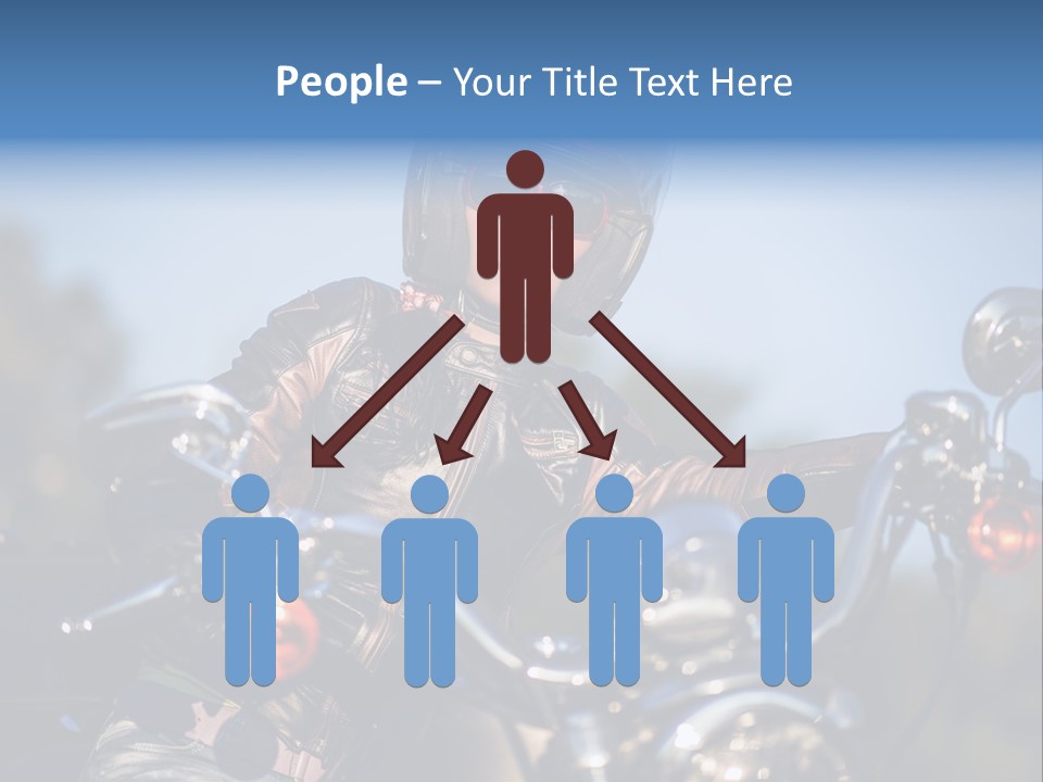 Adventure Asphalt Rider PowerPoint Template