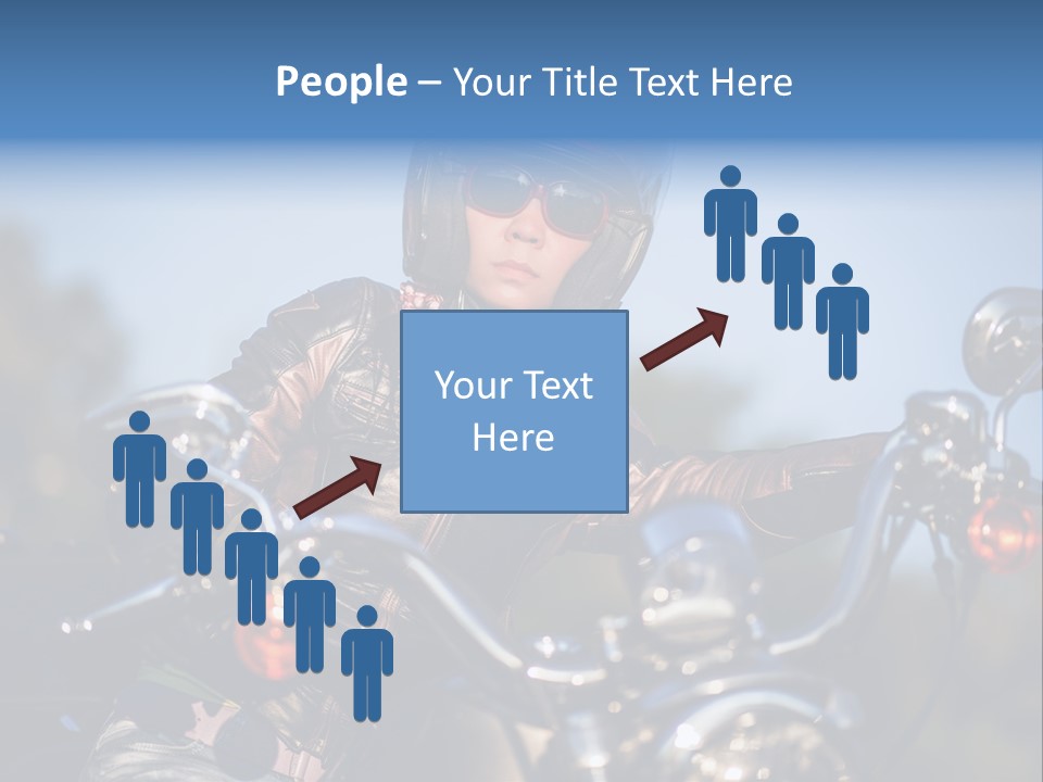 Adventure Asphalt Rider PowerPoint Template