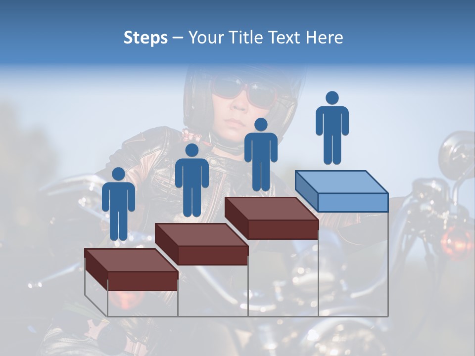 Adventure Asphalt Rider PowerPoint Template