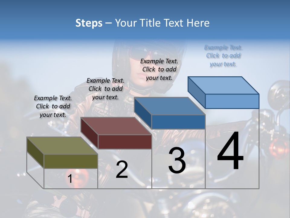 Adventure Asphalt Rider PowerPoint Template