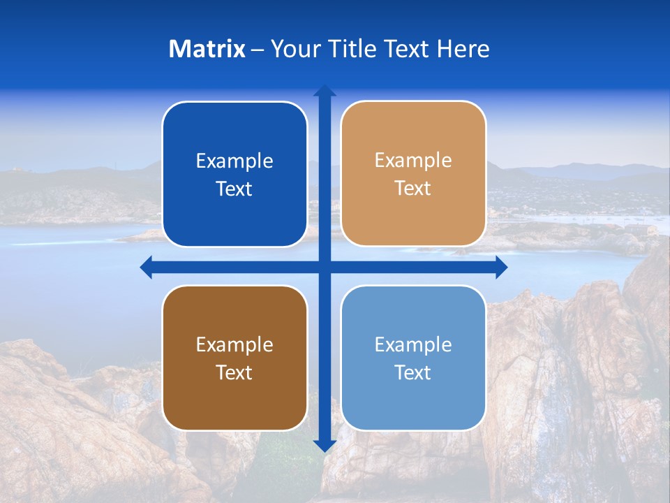 Touristy Rock Sea PowerPoint Template