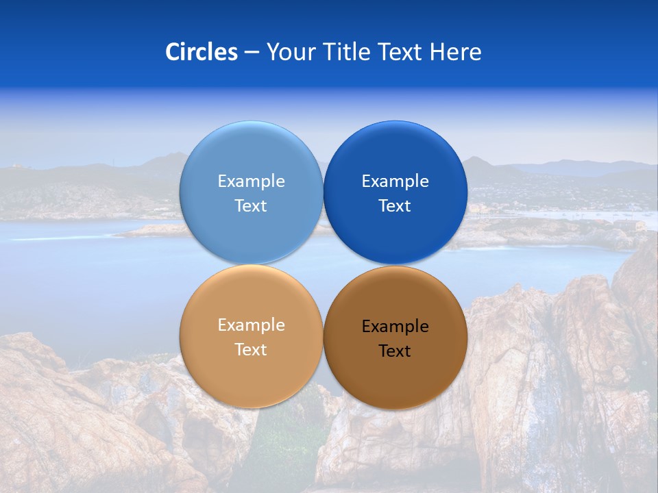 Touristy Rock Sea PowerPoint Template