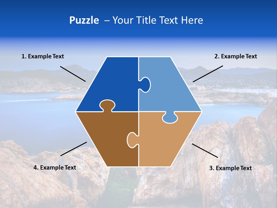 Touristy Rock Sea PowerPoint Template