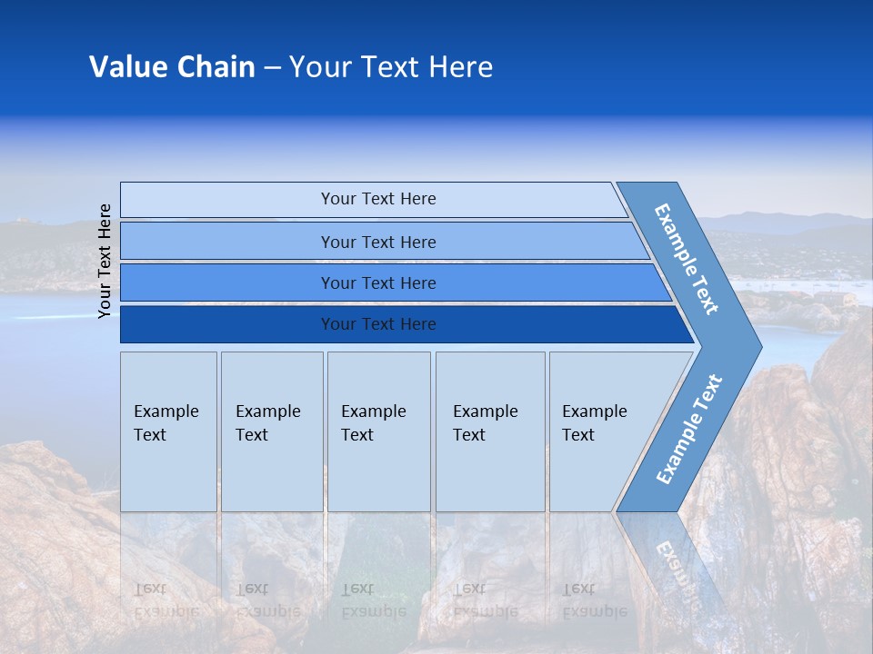 Touristy Rock Sea PowerPoint Template