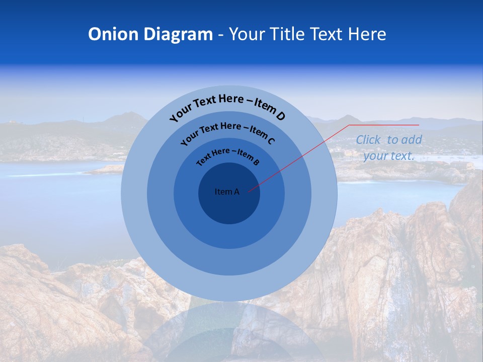 Touristy Rock Sea PowerPoint Template