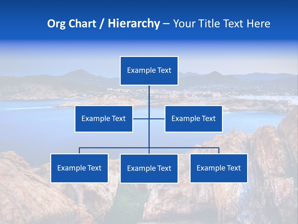 Touristy Rock Sea PowerPoint Template