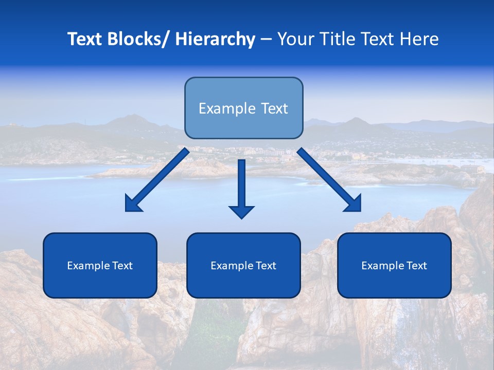 Touristy Rock Sea PowerPoint Template
