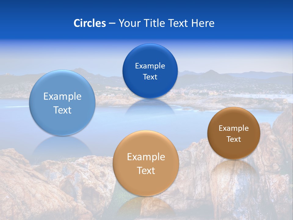 Touristy Rock Sea PowerPoint Template