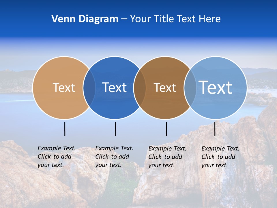 Touristy Rock Sea PowerPoint Template
