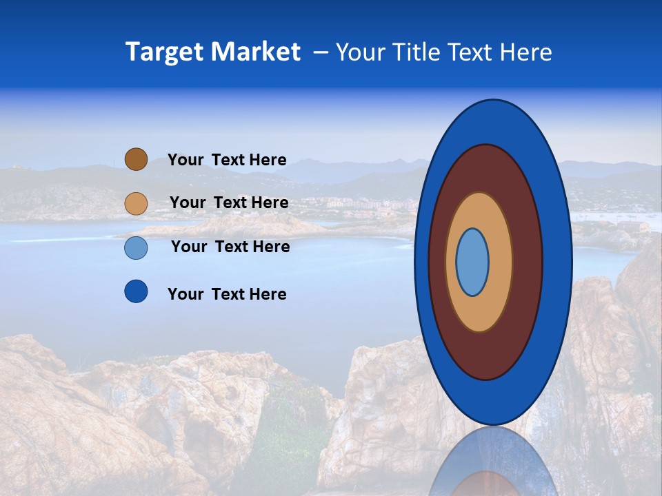 Touristy Rock Sea PowerPoint Template