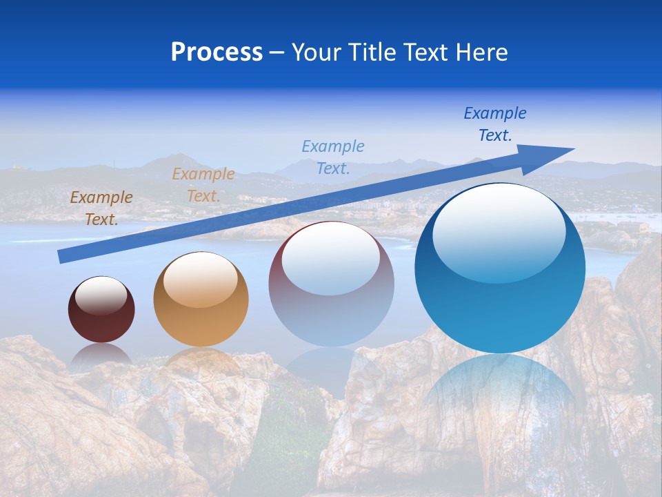 Touristy Rock Sea PowerPoint Template