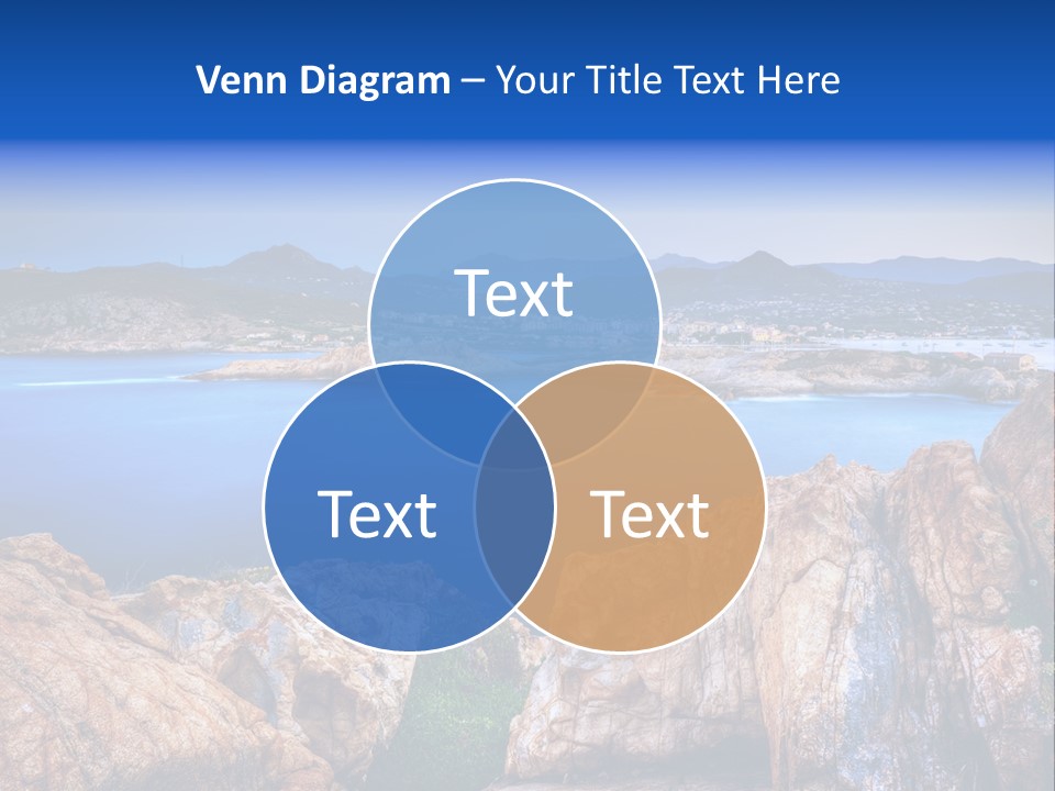 Touristy Rock Sea PowerPoint Template