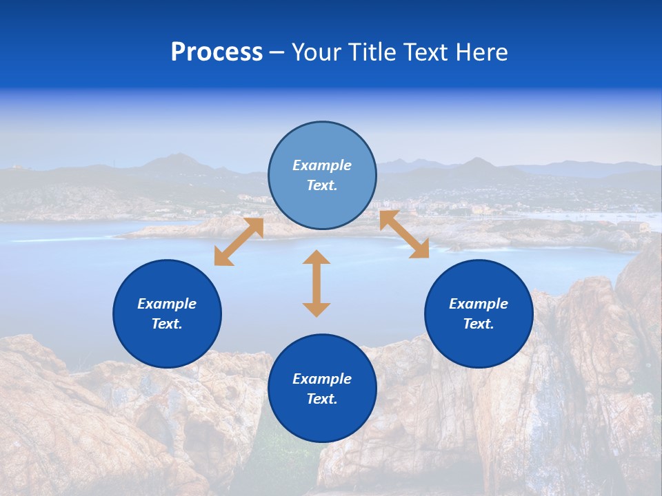 Touristy Rock Sea PowerPoint Template