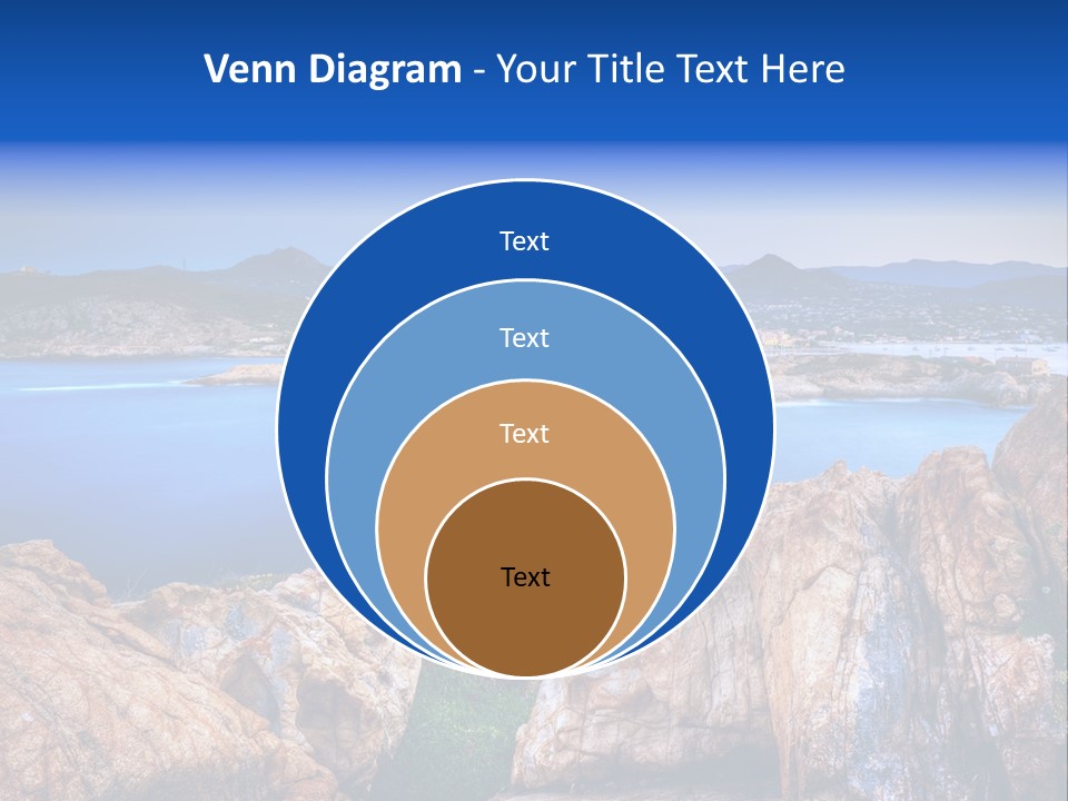 Touristy Rock Sea PowerPoint Template