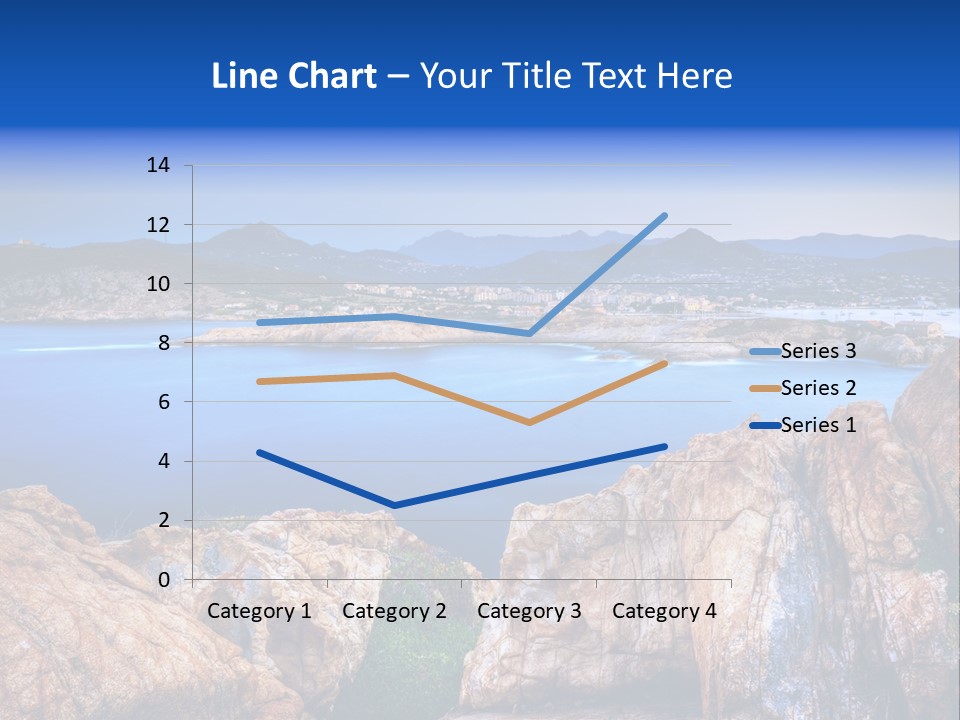 Touristy Rock Sea PowerPoint Template