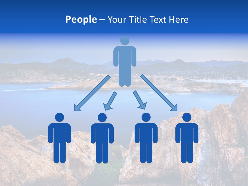 Touristy Rock Sea PowerPoint Template