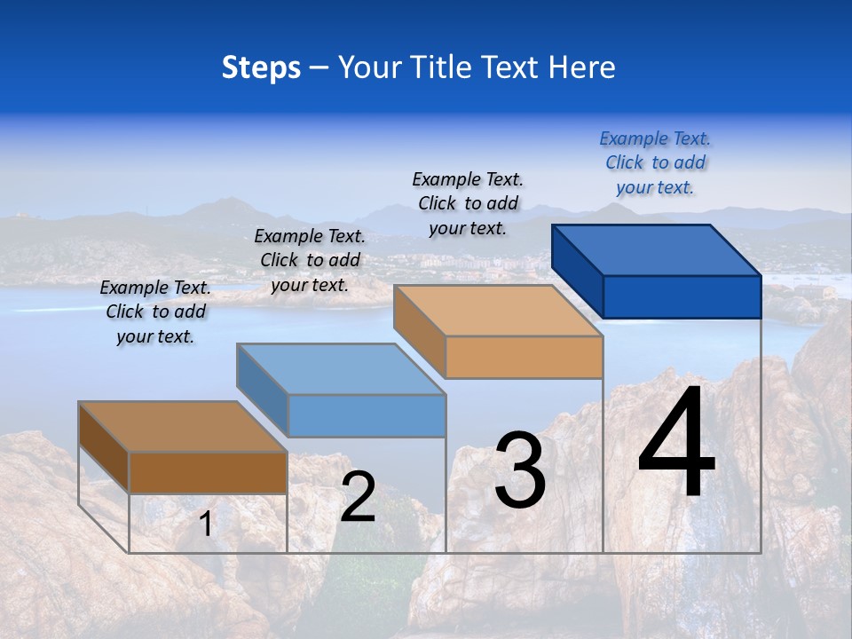 Touristy Rock Sea PowerPoint Template