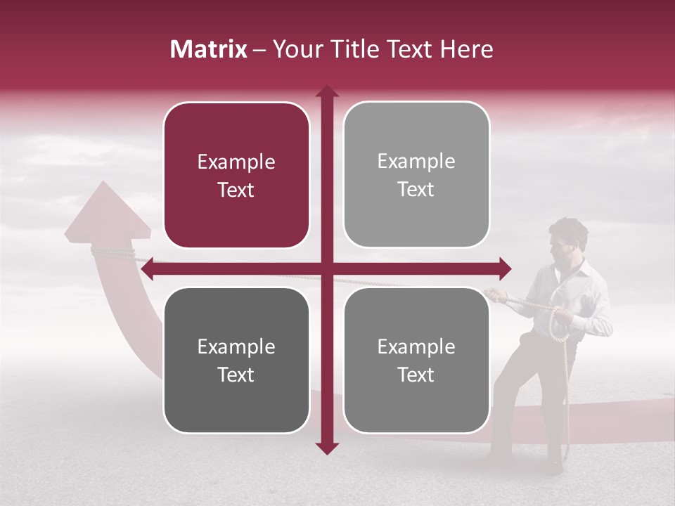 Alter Business Difficulty PowerPoint Template