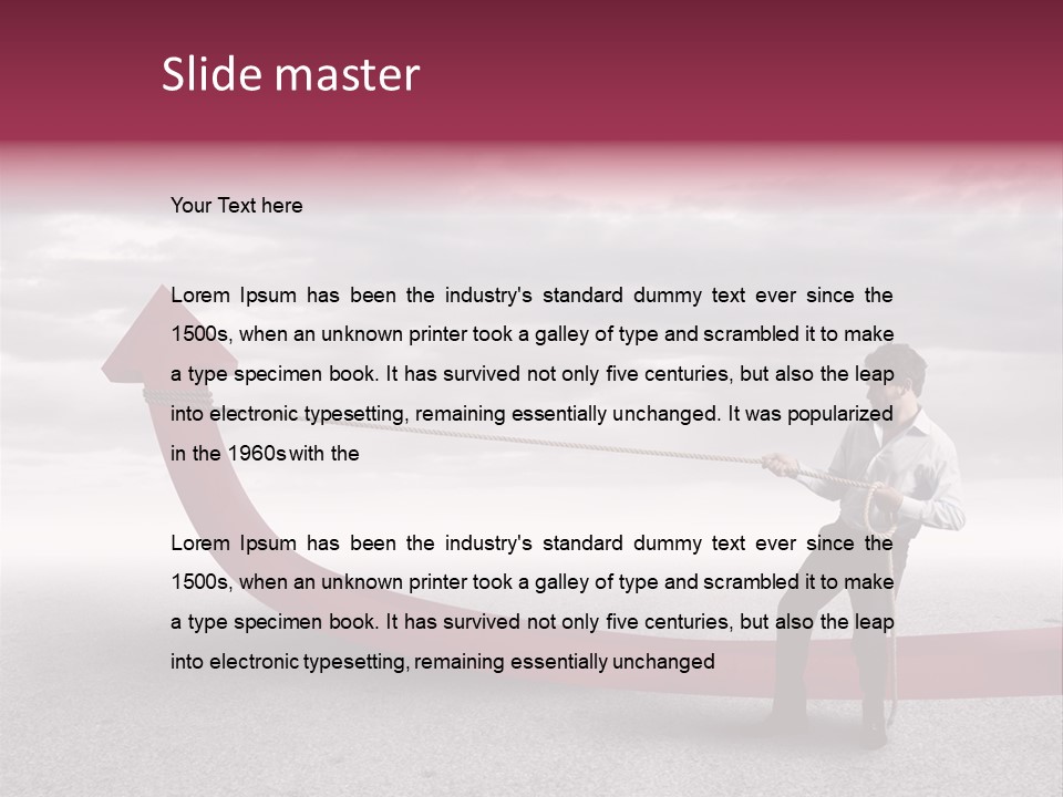 Alter Business Difficulty PowerPoint Template